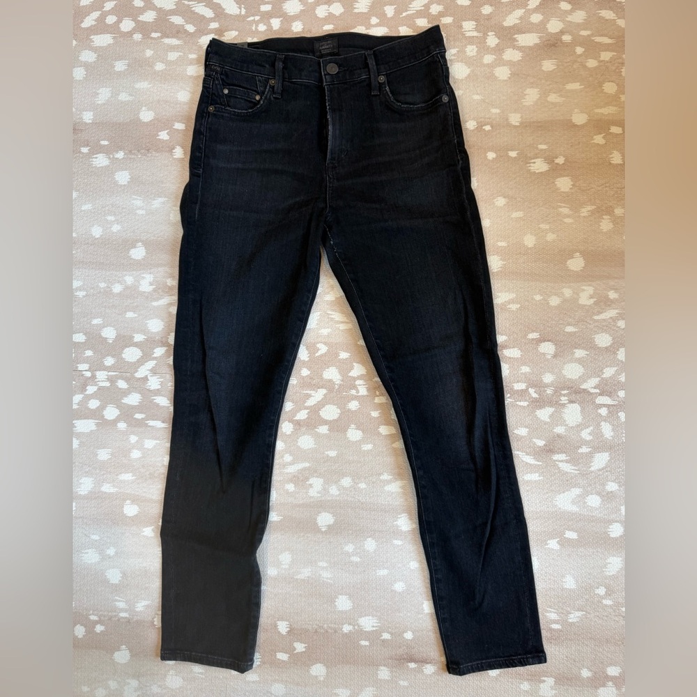 Citizens of Humanity Mid Rise Rocket Crop Jeans